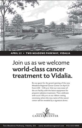 World-Class Cancer Treatment Center in Vidali, GA